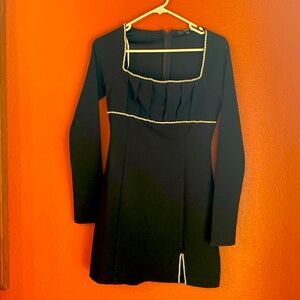 Lulus Small Little Black Dress with Rhinestone trim.  NWTs.